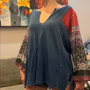 Free People Casual Shirt/Blouse Size S